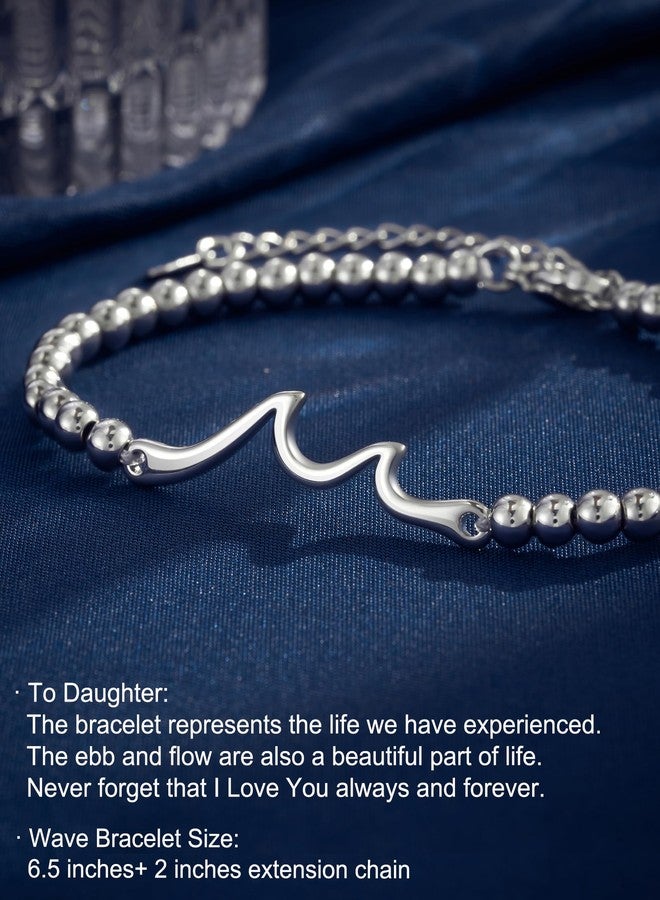 Tarsus Daughter Gifts from Mom, to My Daughter Bracelet Birthday Gifts Christmas Mothers Day from Mom Dad - Image 4